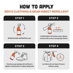 Ben’s® Clothing & Gear Insect Repellent 24 oz.  Pump Spray